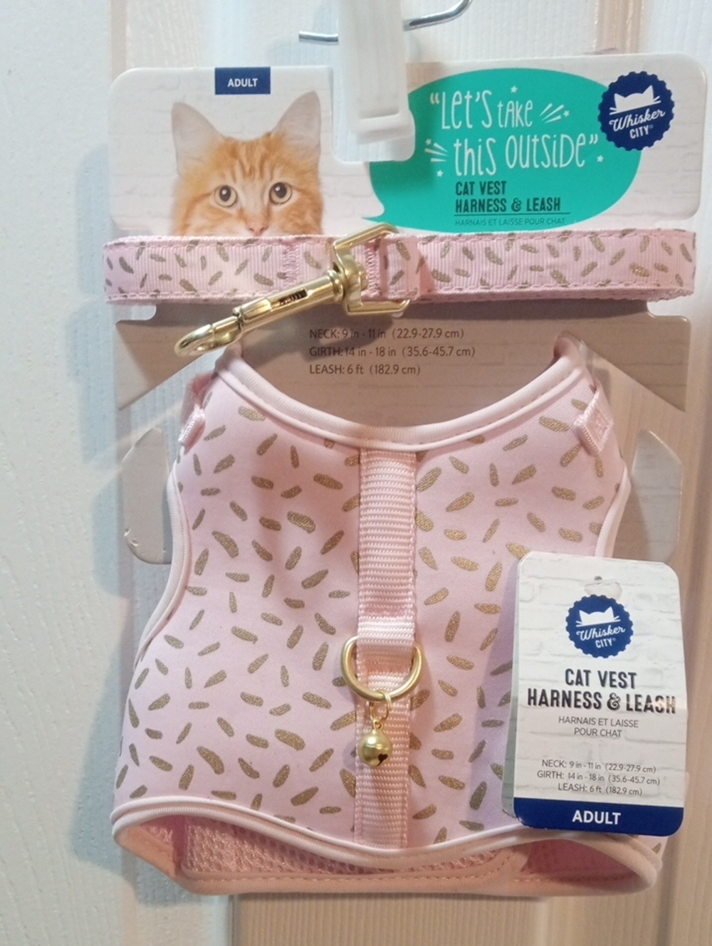 WHISKER CITY HARNESS & LEASH